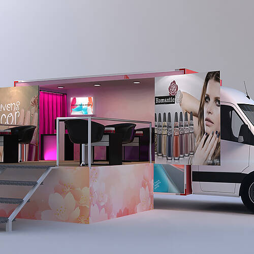 unidade móvel de beleza e saúde - 4TRUCK